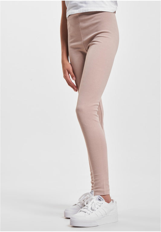 Girls High Waist Jersey Leggings