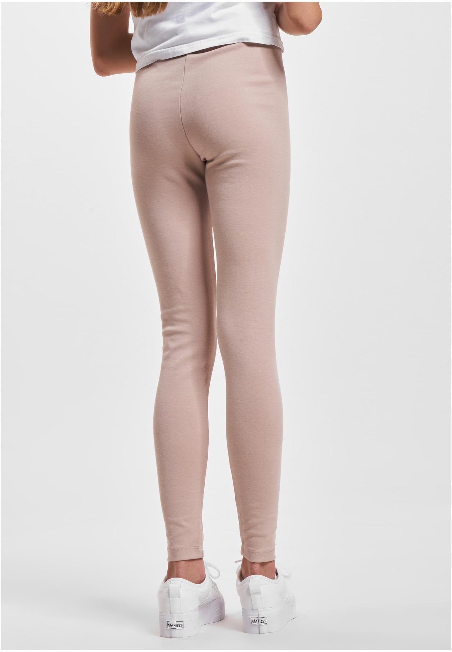 Girls High Waist Jersey Leggings