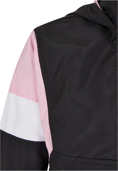 Girls Light 3-Tone Pull Over Jacket