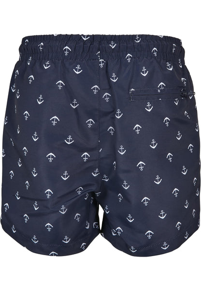 Boys Pattern Swim Shorts