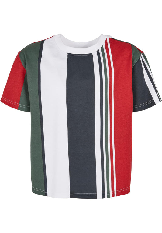 Boys Heavy Oversized Big AOP Stripe Tee