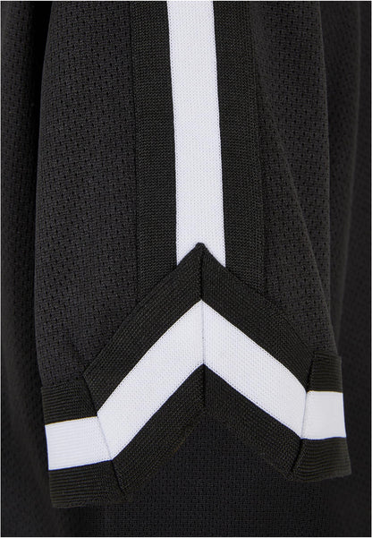 Boys Oversized Stripes Mesh Tee
