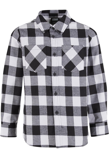 Boys Checked Flanell Shirt