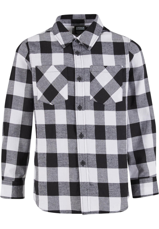 Boys Checked Flanell Shirt