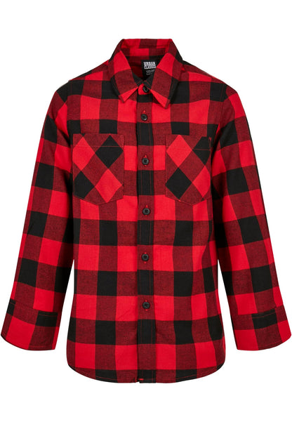 Boys Checked Flanell Shirt