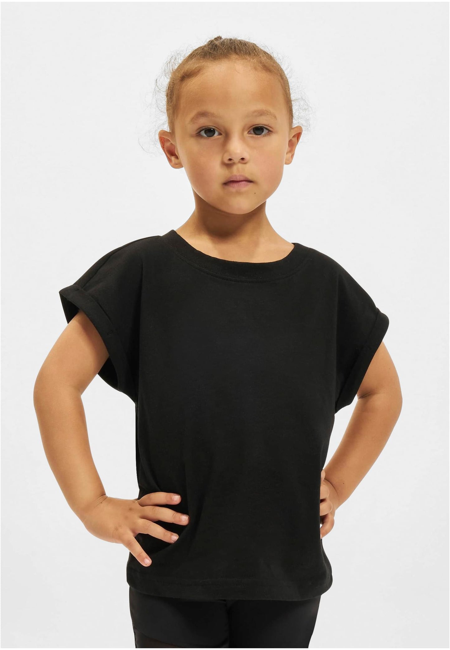 Girls Organic Extended Shoulder Tee