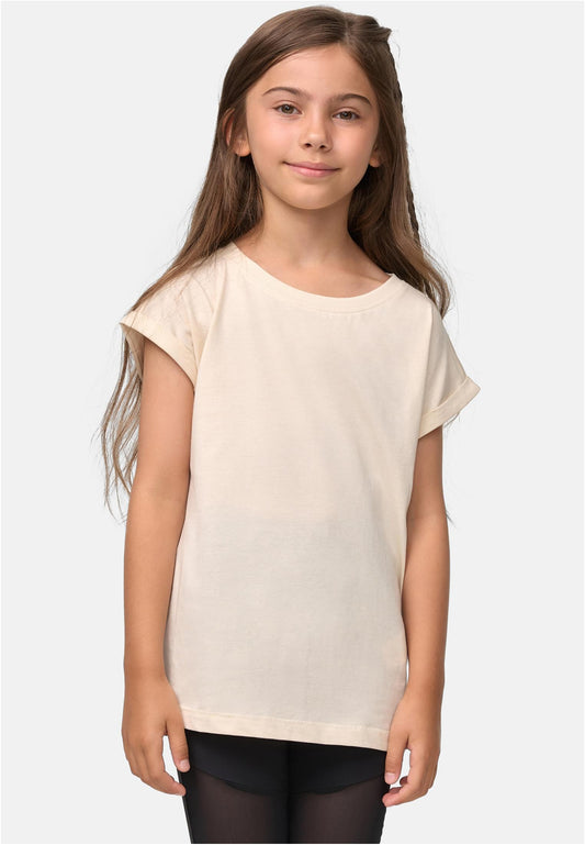 Girls Organic Extended Shoulder Tee