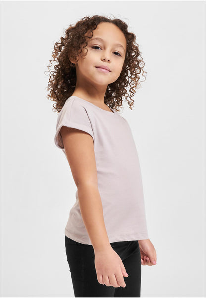 Girls Organic Extended Shoulder Tee