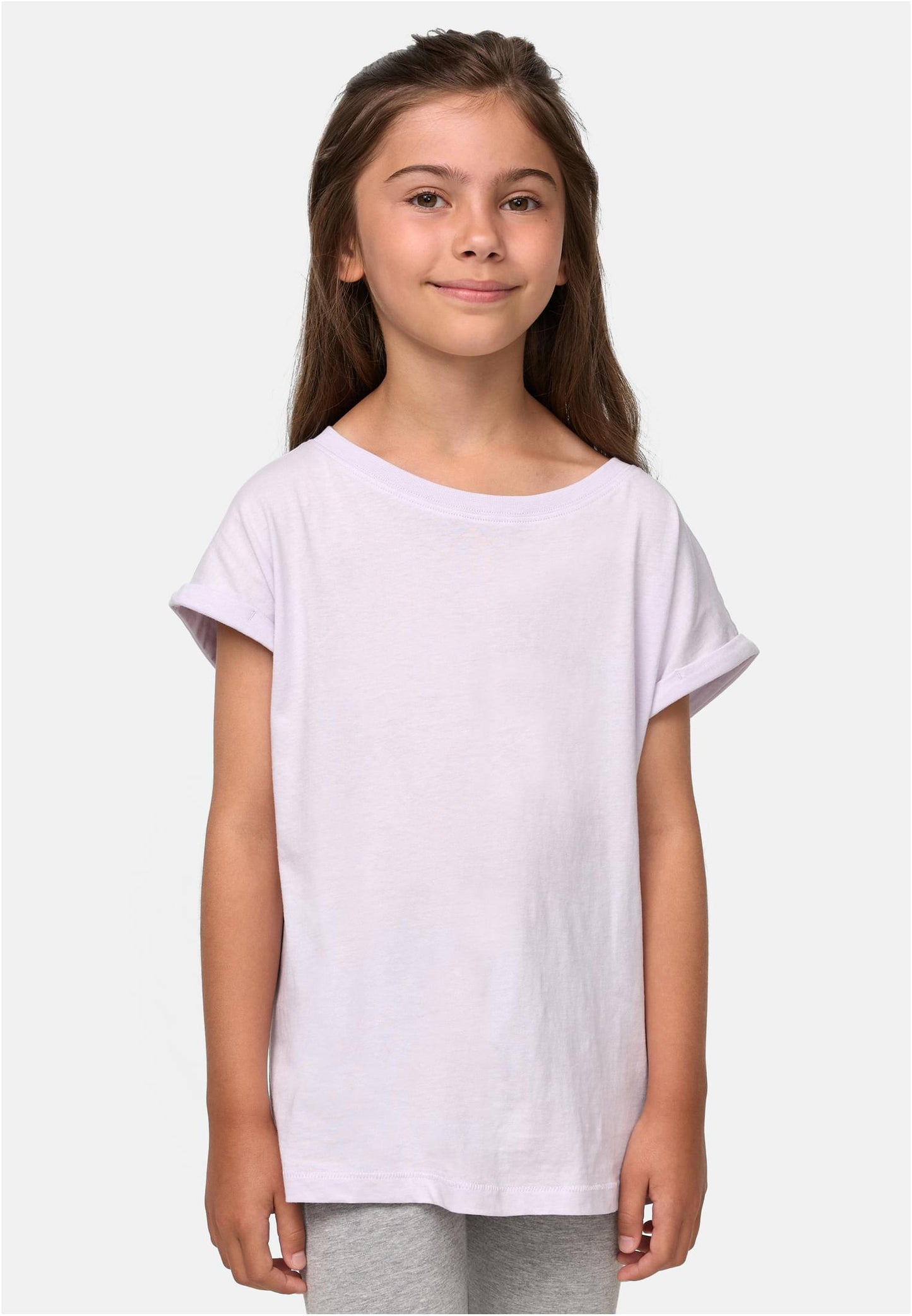 Girls Organic Extended Shoulder Tee