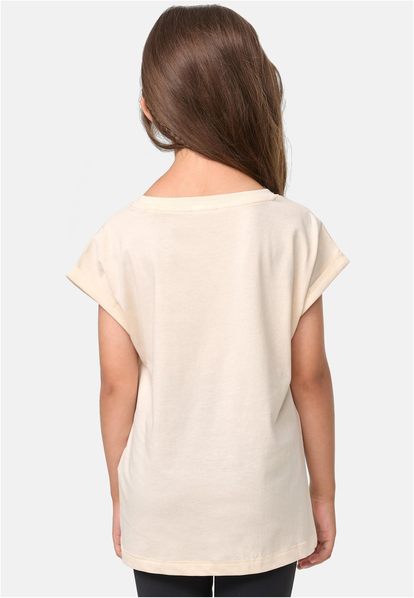 Girls Organic Extended Shoulder Tee