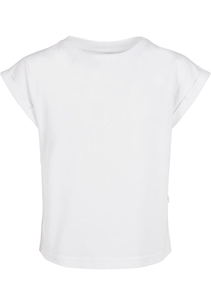 Girls Organic Extended Shoulder Tee