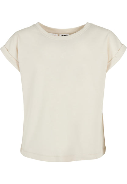 Girls Organic Extended Shoulder Tee