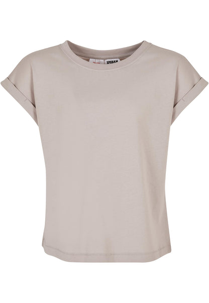Girls Organic Extended Shoulder Tee