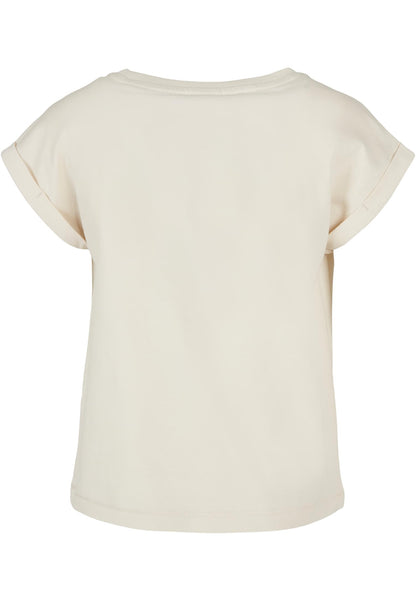 Girls Organic Extended Shoulder Tee
