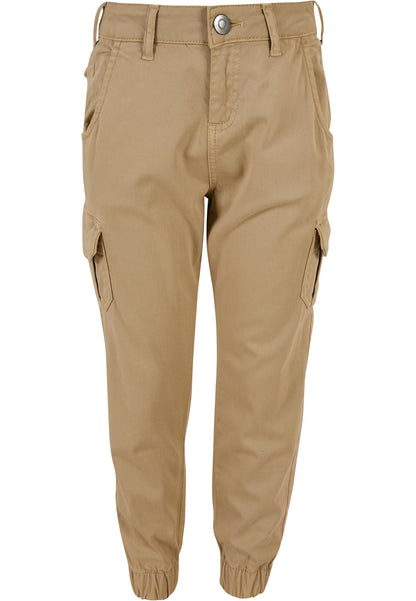 Girls High Waist Cargo Pants