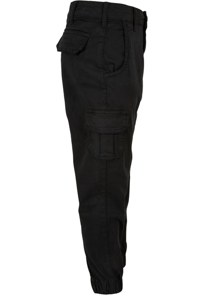 Girls High Waist Cargo Pants
