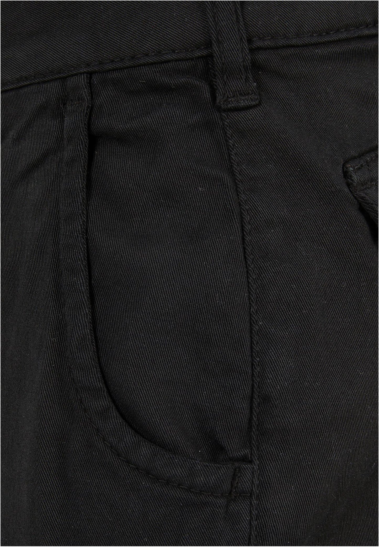 Girls High Waist Cargo Pants