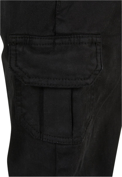 Girls High Waist Cargo Pants