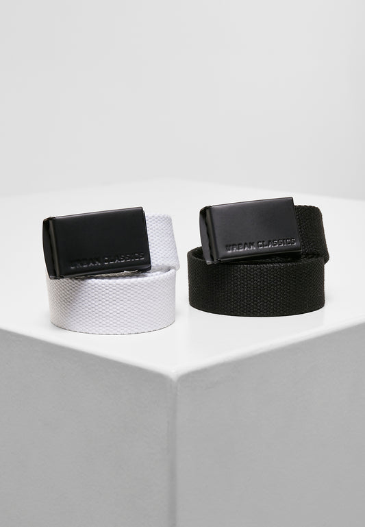 Canvas Belt Kids 2-Pack