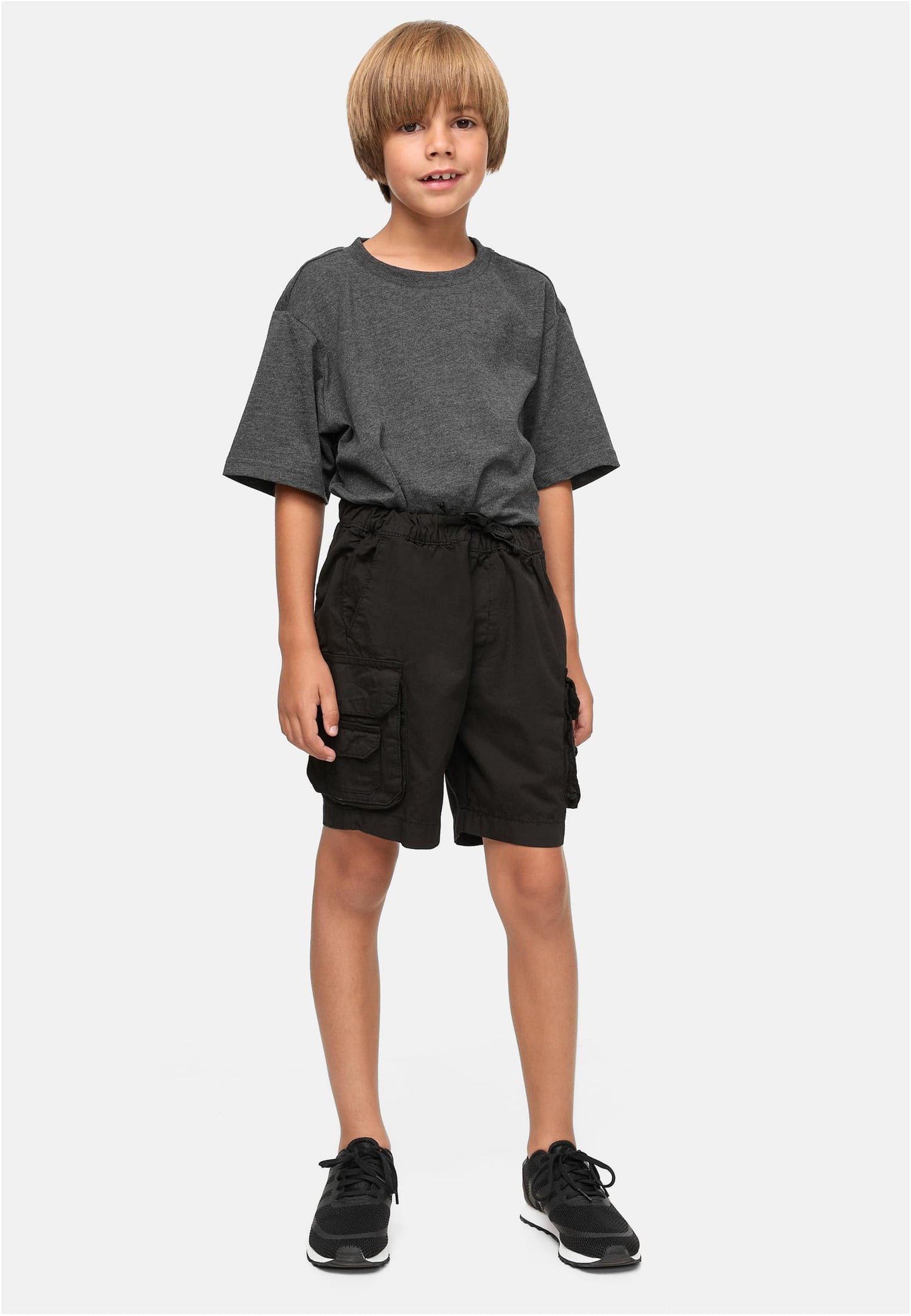 Boys Double Pocket Cargo Shorts