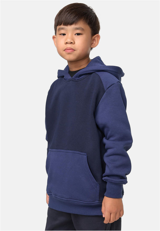 Boys 2-Tone Fake Raglan Hoody