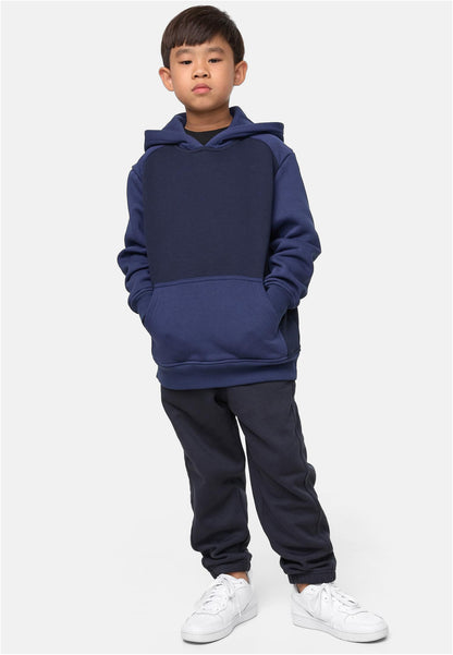 Boys 2-Tone Fake Raglan Hoody