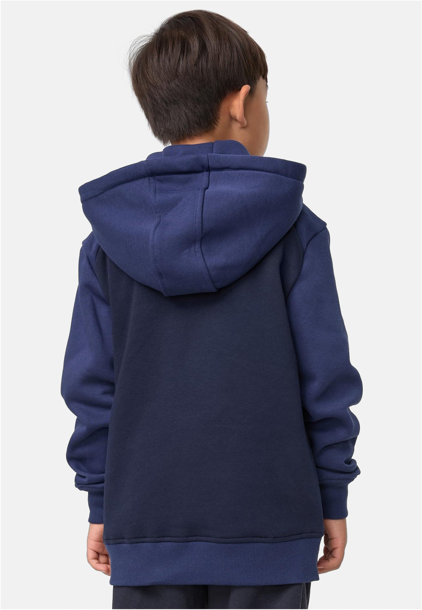 Boys 2-Tone Fake Raglan Hoody