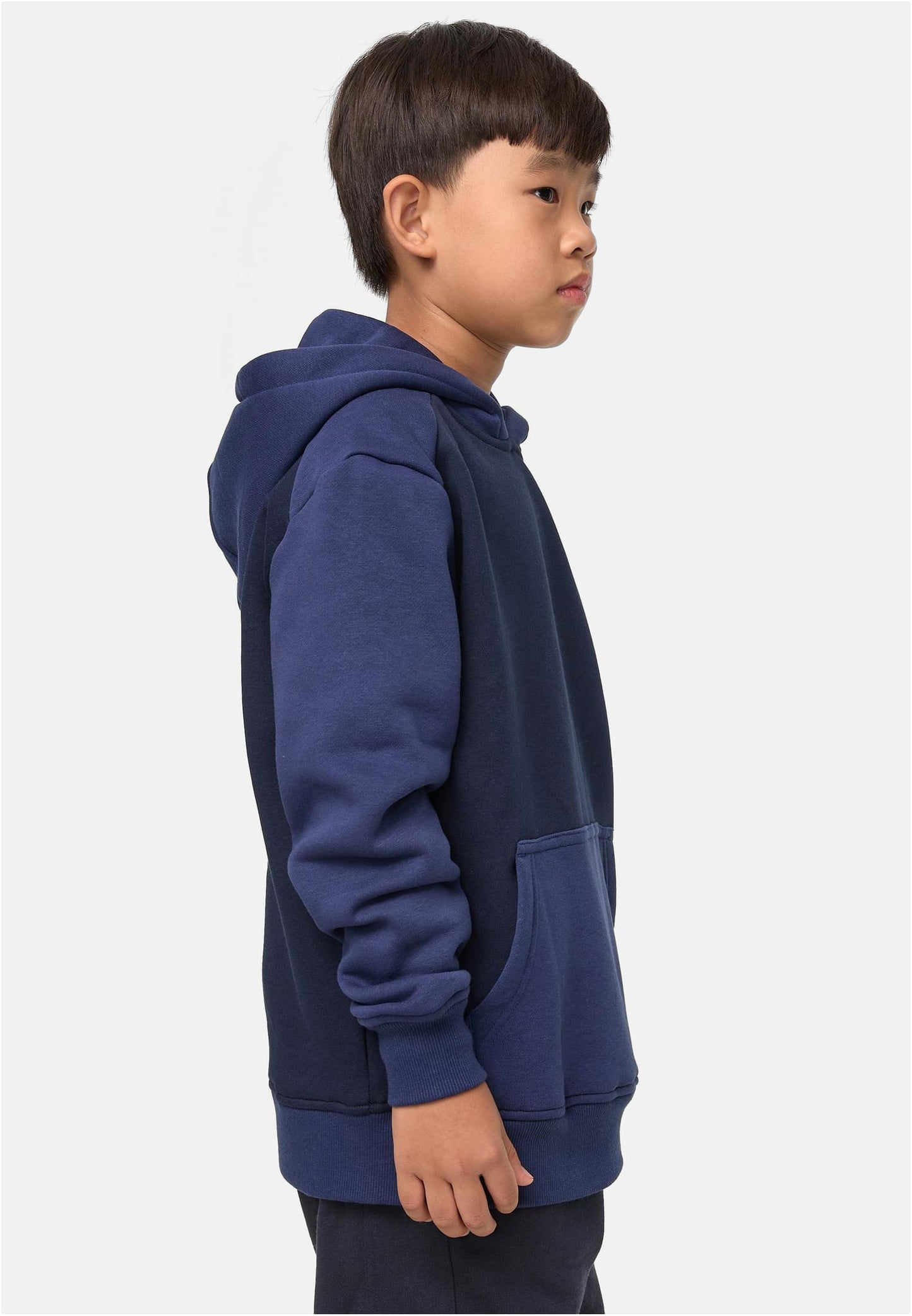 Boys 2-Tone Fake Raglan Hoody