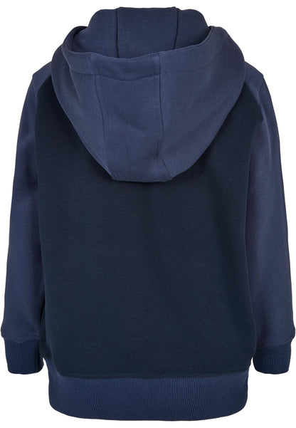 Boys 2-Tone Fake Raglan Hoody
