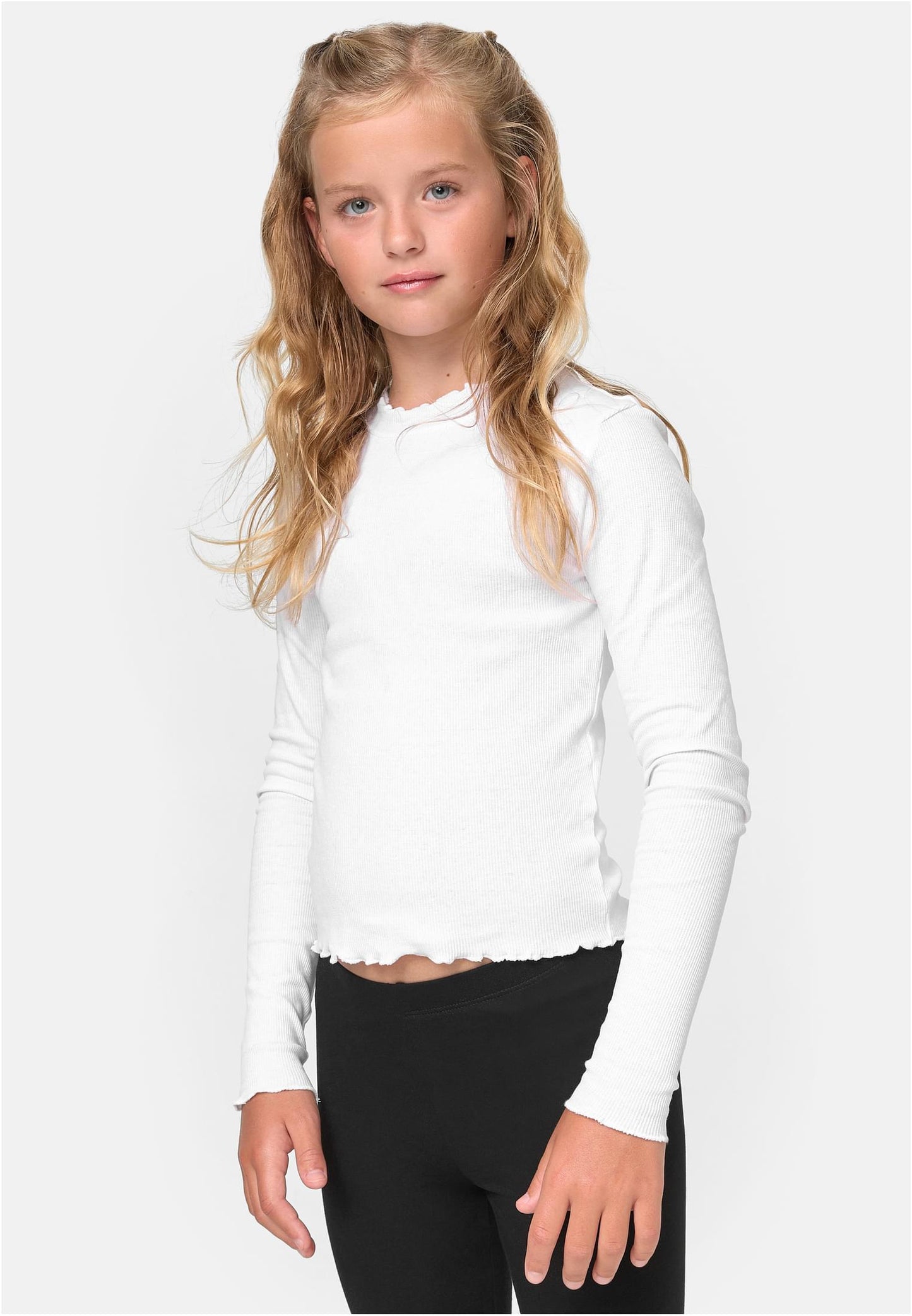 Girls Short Rib Longsleeve 3 Pack