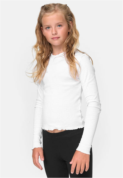 Girls Short Rib Longsleeve 3 Pack