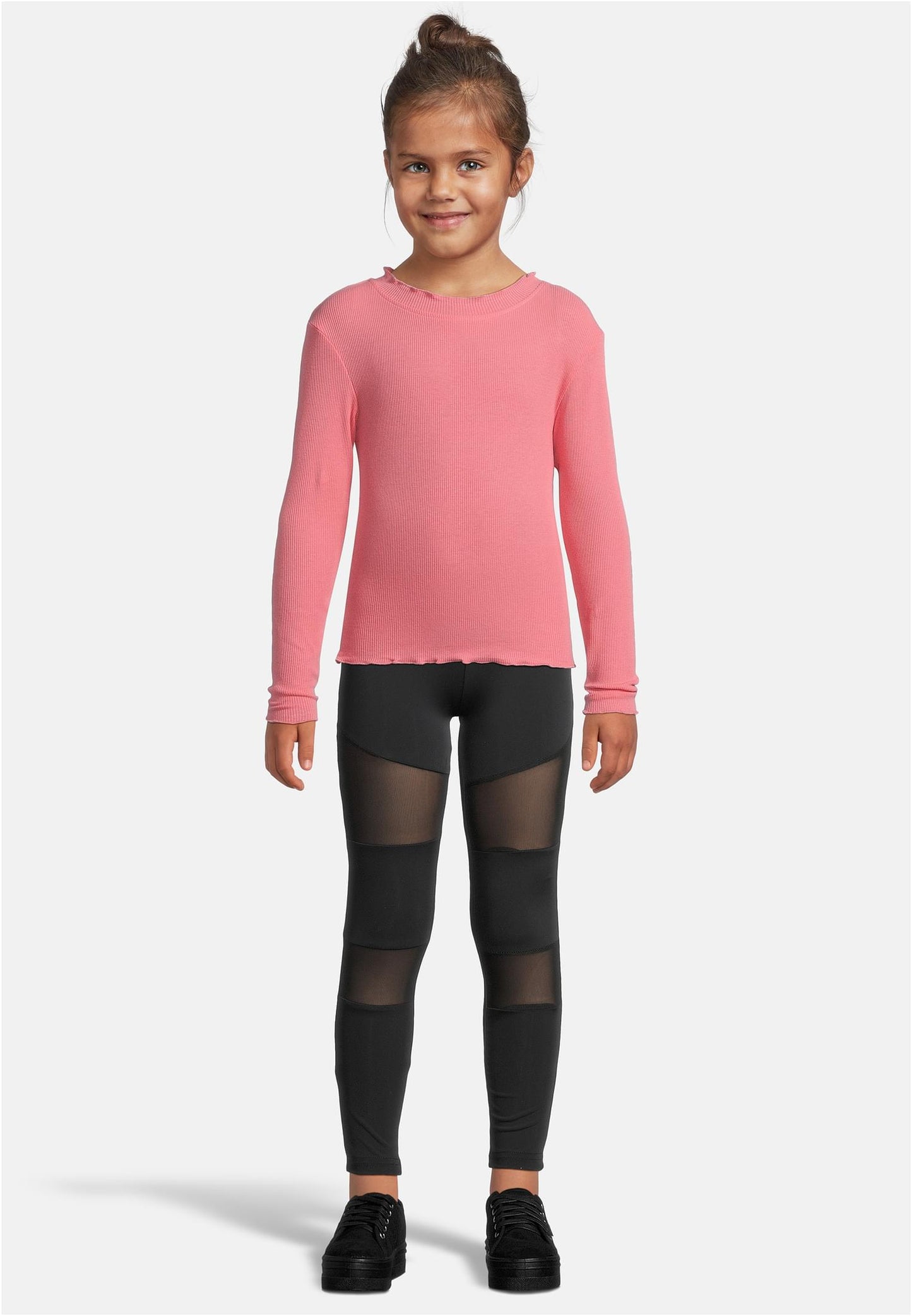 Girls Short Rib Longsleeve 3 Pack