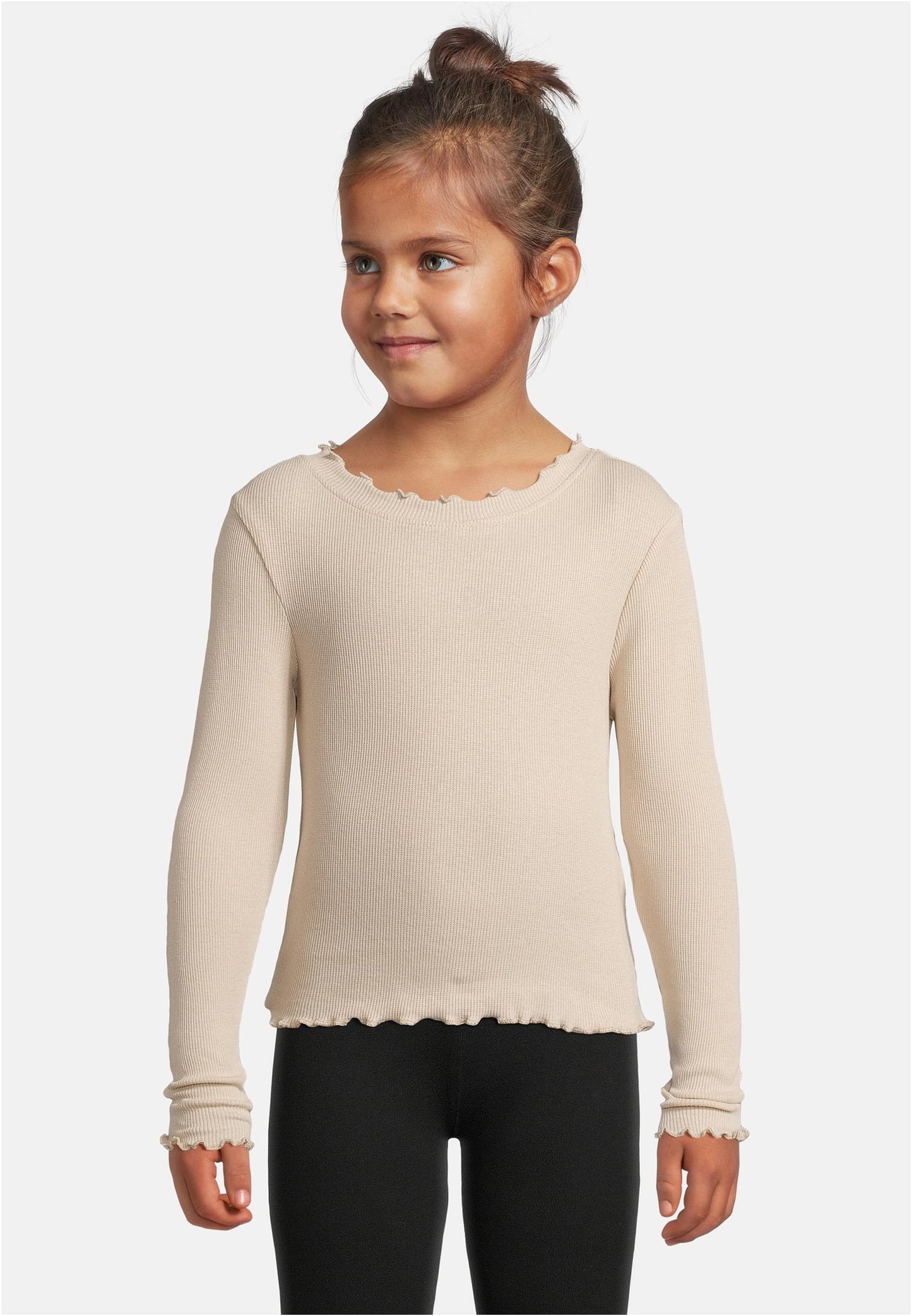 Girls Short Rib Longsleeve 3 Pack