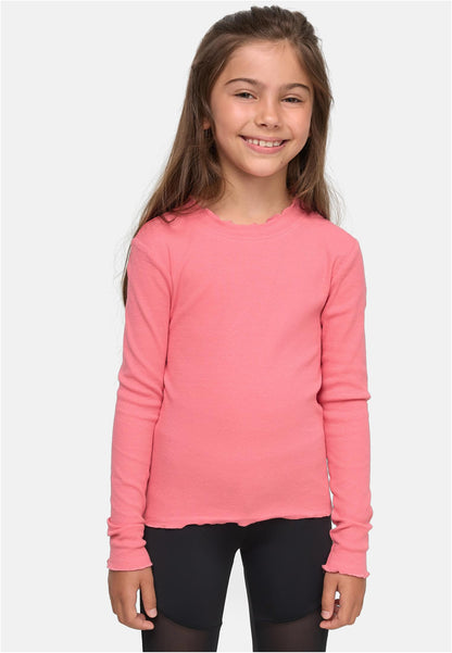 Girls Short Rib Longsleeve