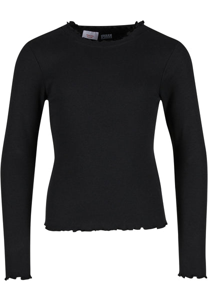 Girls Short Rib Longsleeve