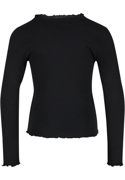 Girls Short Rib Longsleeve