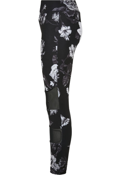 Girls Tech Mesh AOP Leggings