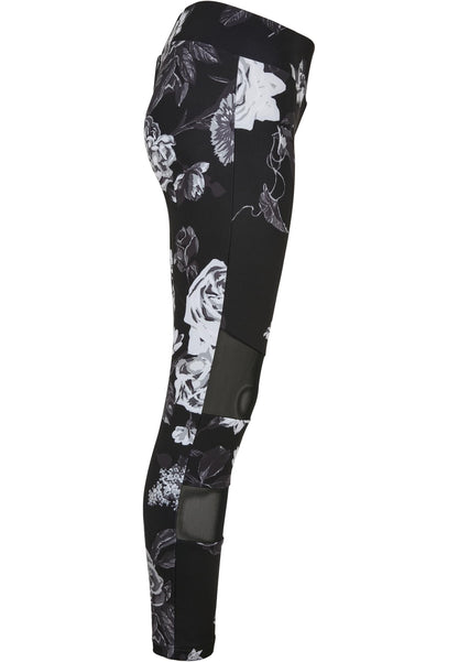 Girls Tech Mesh AOP Leggings