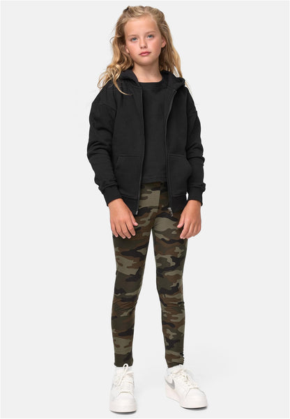 Girls Organic Terry Zip Hoody