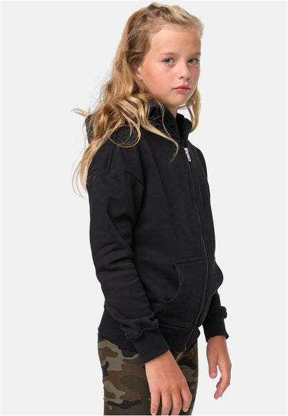 Girls Organic Terry Zip Hoody