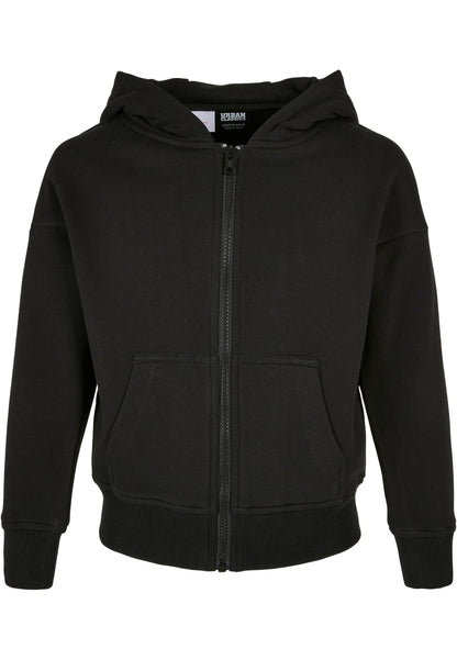 Girls Organic Terry Zip Hoody