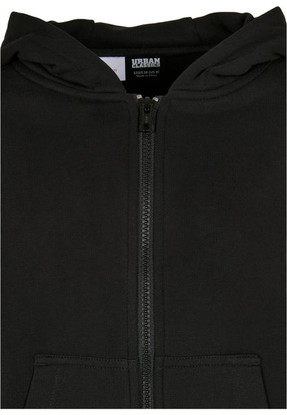 Girls Organic Terry Zip Hoody