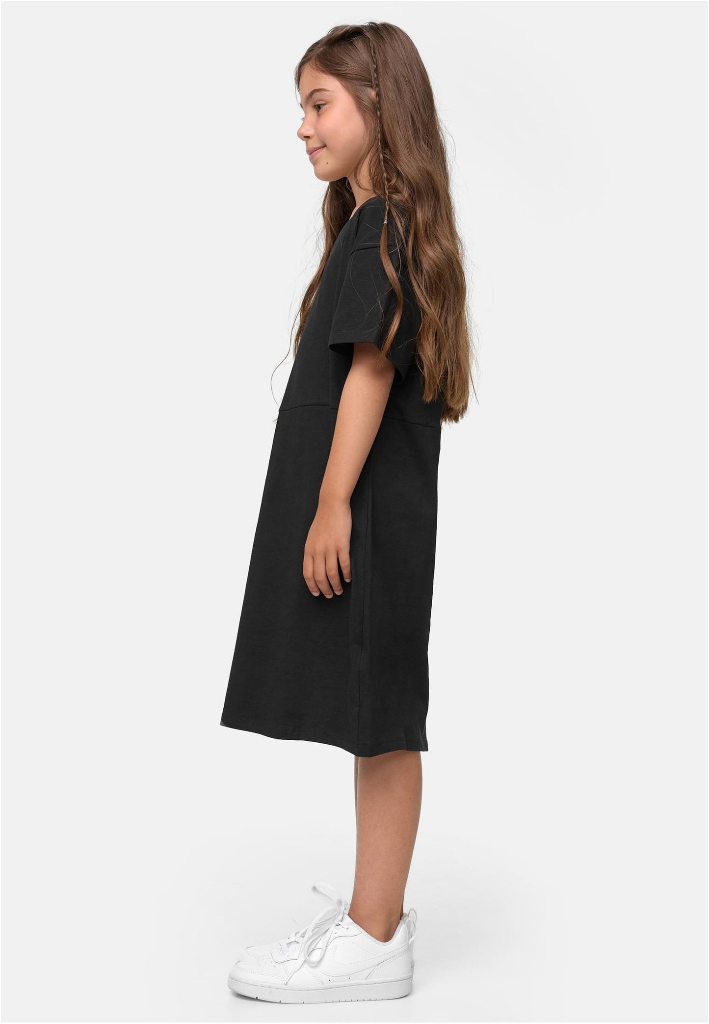 Girls Organic Oversized Tee Dress