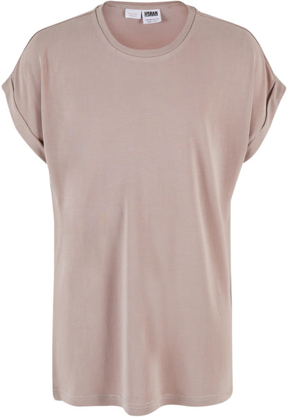 Girls Modal Extended Shoulder Tee