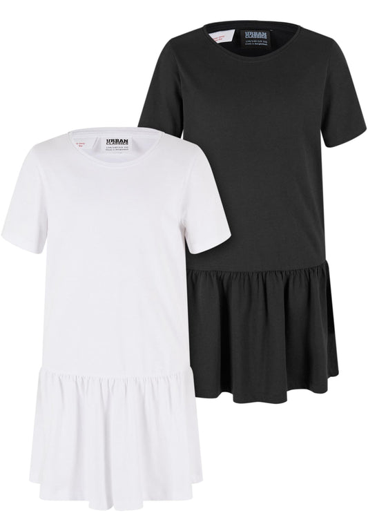 Girls Valance Tee Dress 2-Pack