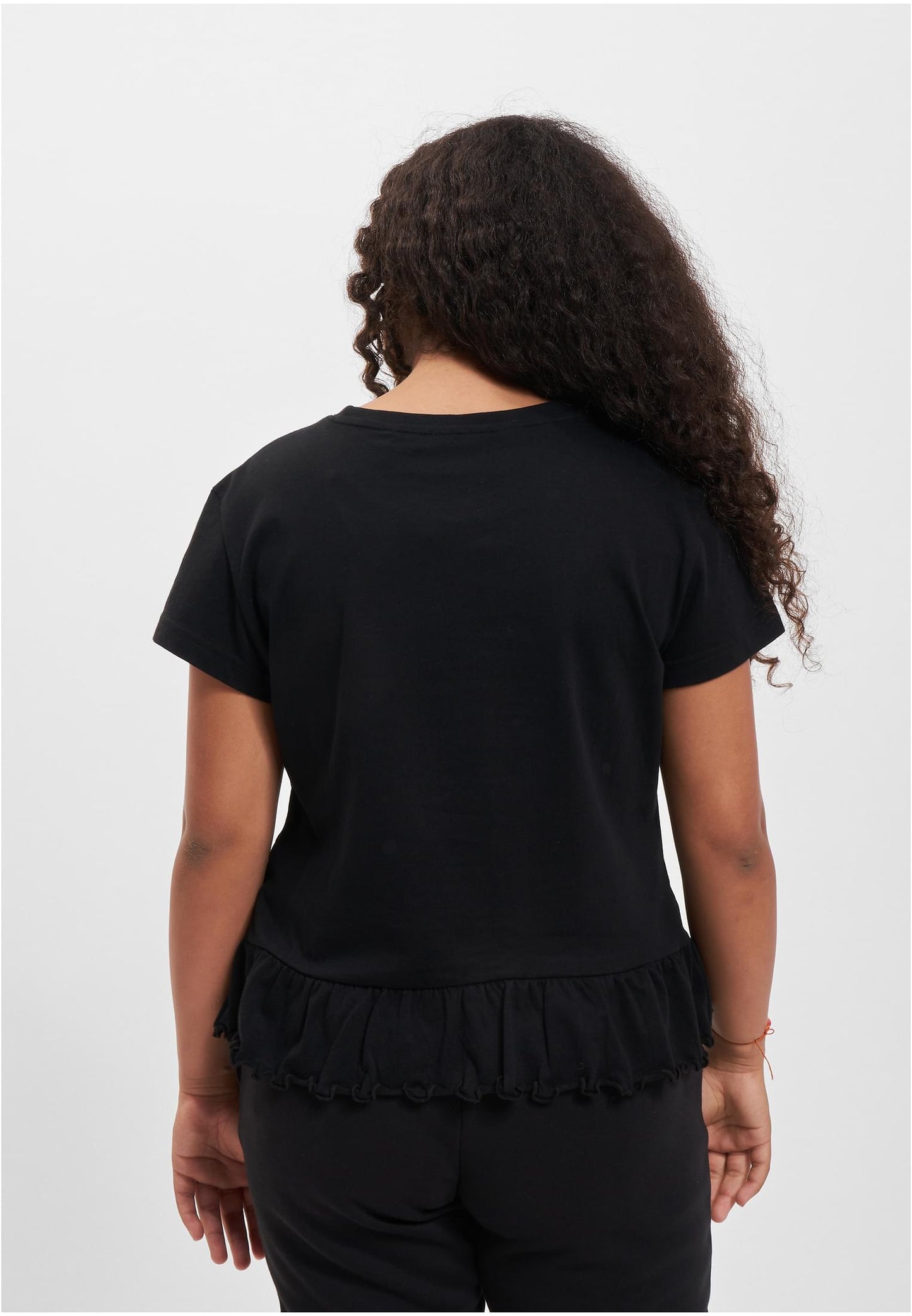 Girls Organic Volant Tee