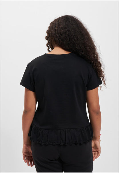 Girls Organic Volant Tee