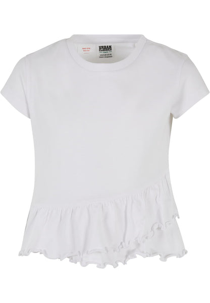 Girls Organic Volant Tee