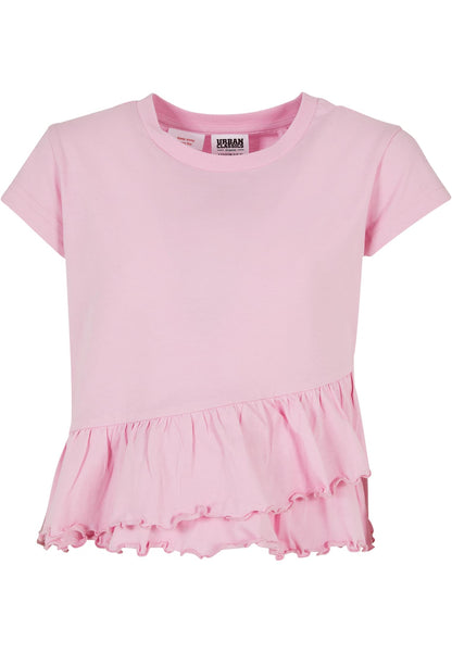 Girls Organic Volant Tee