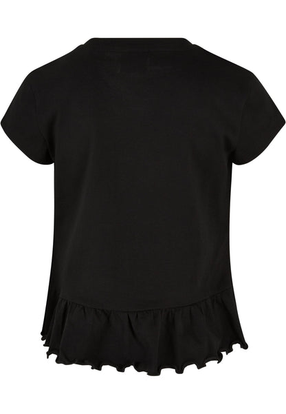 Girls Organic Volant Tee